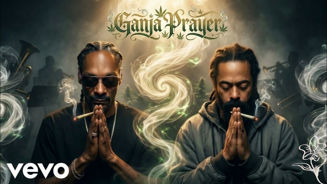 Snoop Dogg x Damian Marley - Ganja Prayer 🙏🌿🔥  (OFFICIAL LYRICS VIDEO)