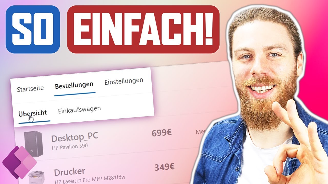 NAVIGATIONSLEISTE (mit Untermenüs!!!) - ganz ohne Bildschirme! | Power Apps