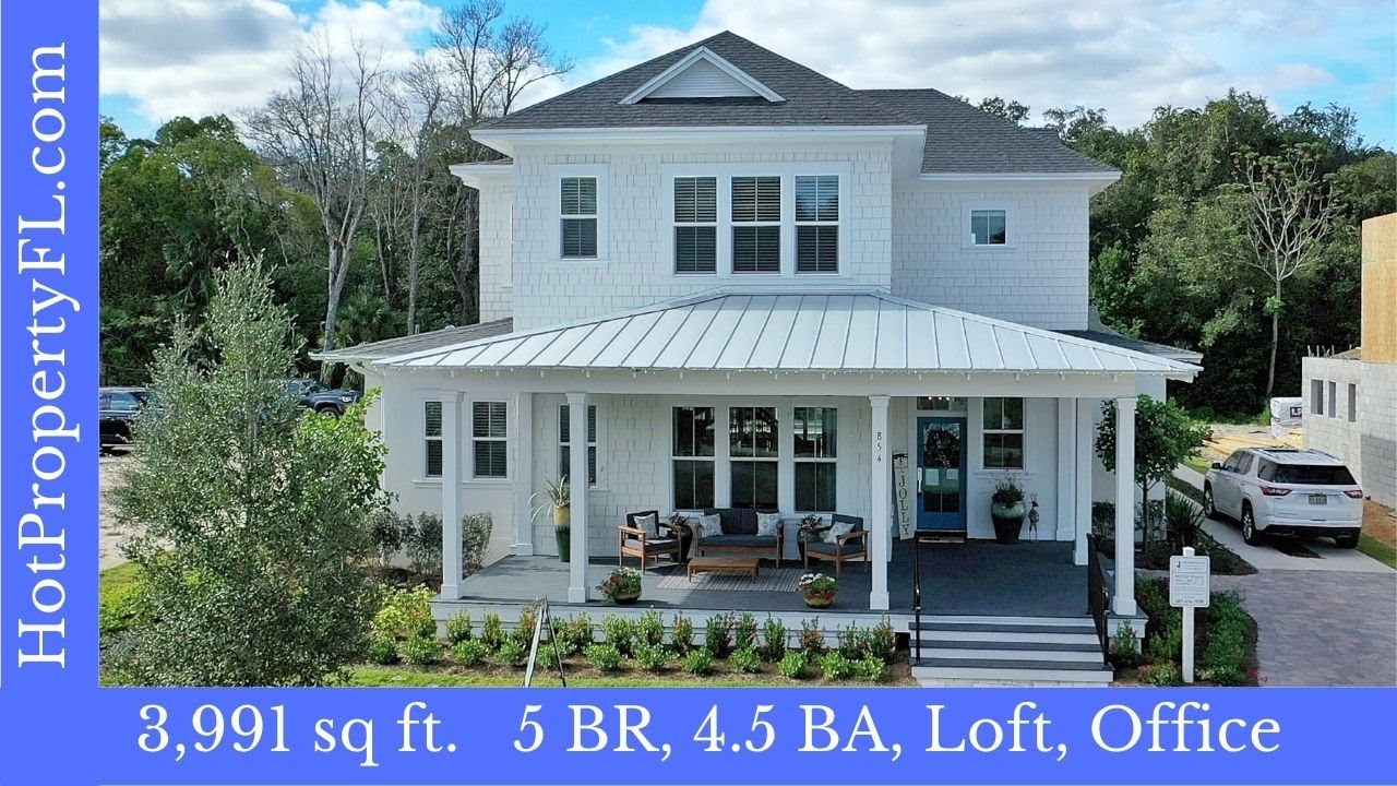 New Model Home Tour | Winter Garden, Florida | J&J Builders Oakland Park | 3991 sq ft. 5 Br, 4.5 Ba.