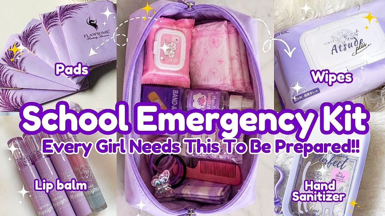 Идеальная школьная косметичка на любой случай 🎒 | Все необходимое к началу учебного года