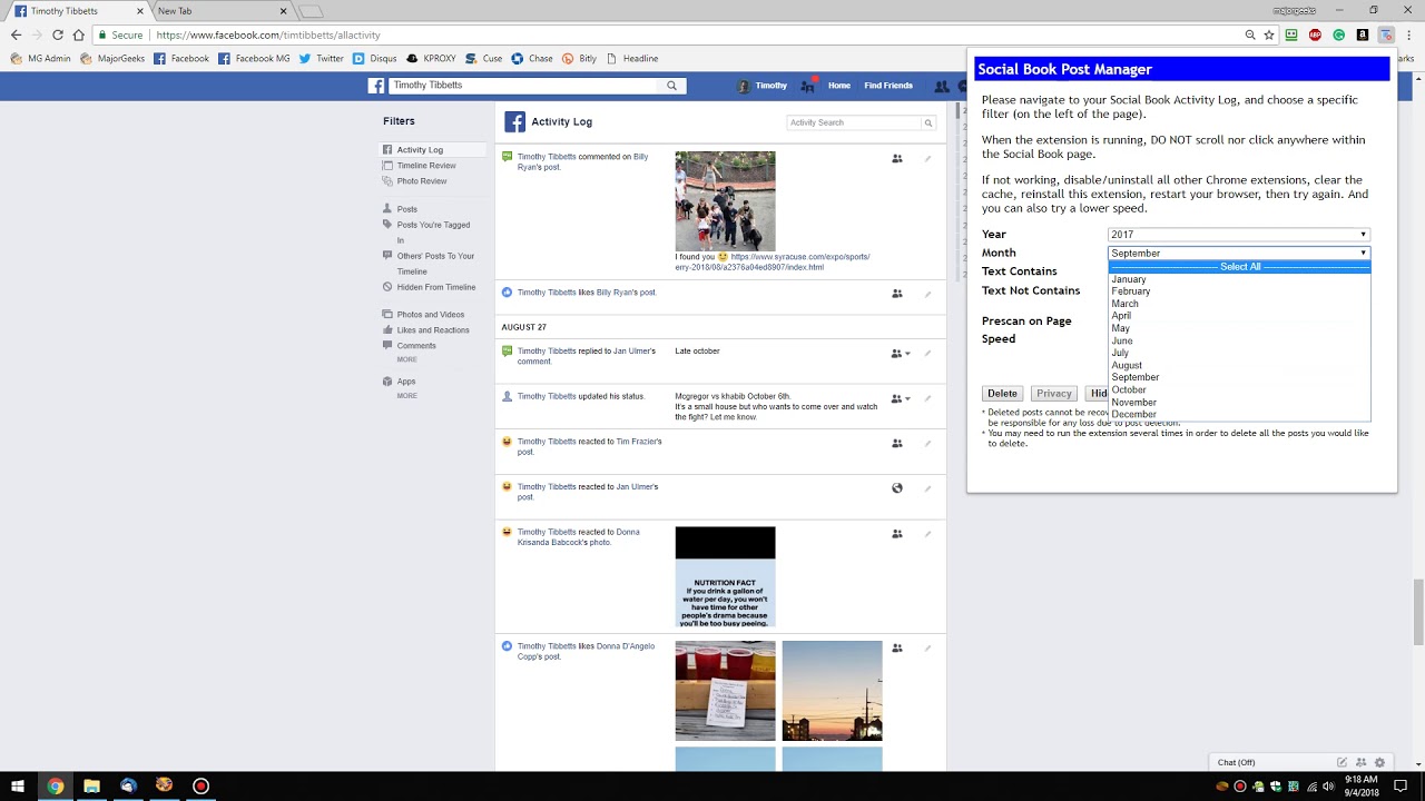 How to Delete Facebook Posts in Bulk