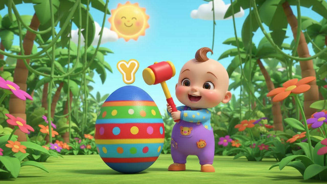 Canción de Aprendizaje del Huevo Sorpresa 🥚🎉 | Baby Song Español para Niños 👶
