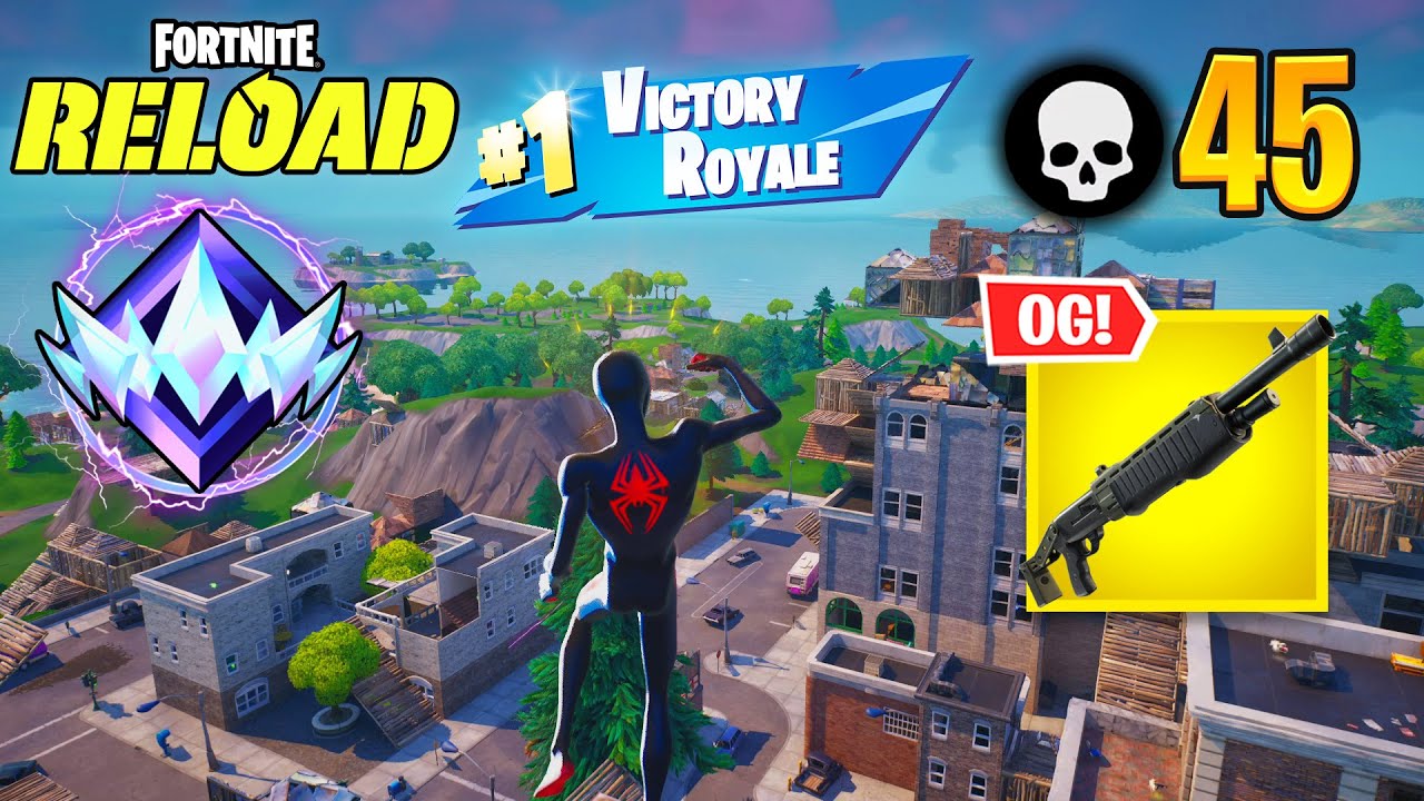 Fortnite Reload | High Kill UNREAL Ranked Wins Full Gameplay (Keyboard & Mouse)