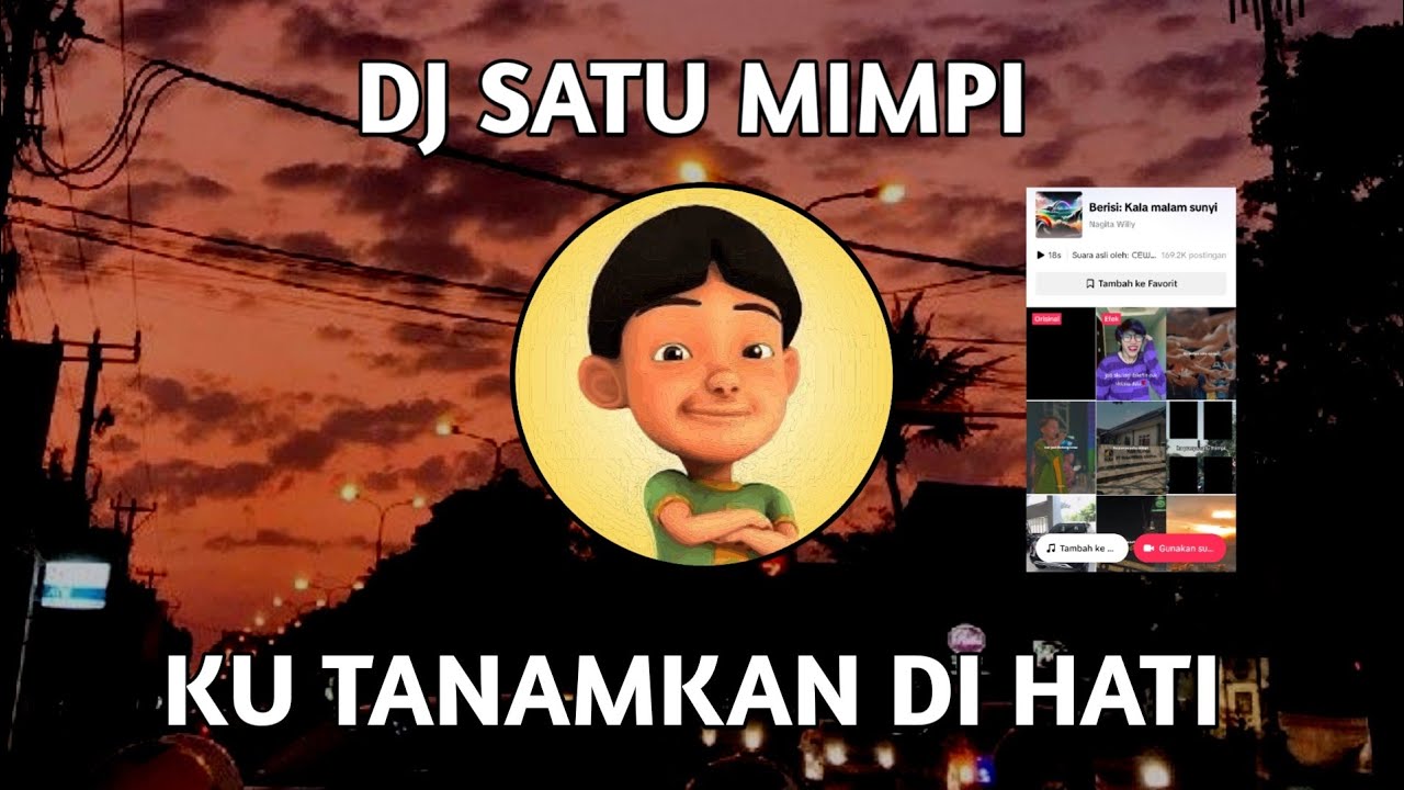 DJ KU PUNYA SATU MIMPI KU TANAMKAN DI HATI REMIX BASS