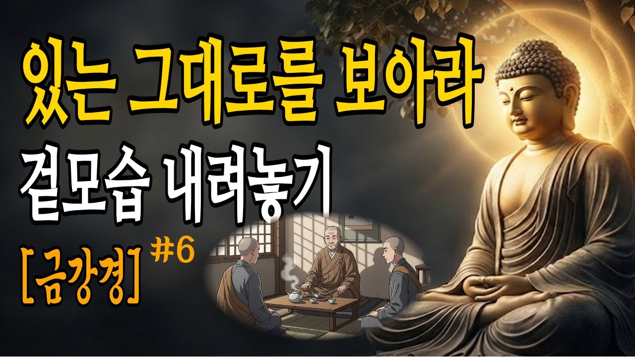금강경 6강: 있는 그대로를 보면 인생이 바뀐다 | 부처님말씀 | 불교설화 | 금강경해설