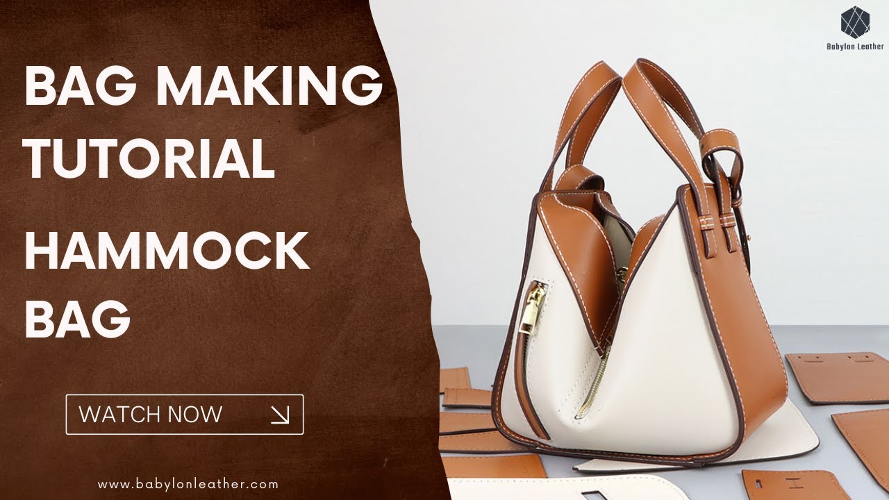 How to Make a Small Hammock Bag Yourself | Babylon Leather Kit SY93