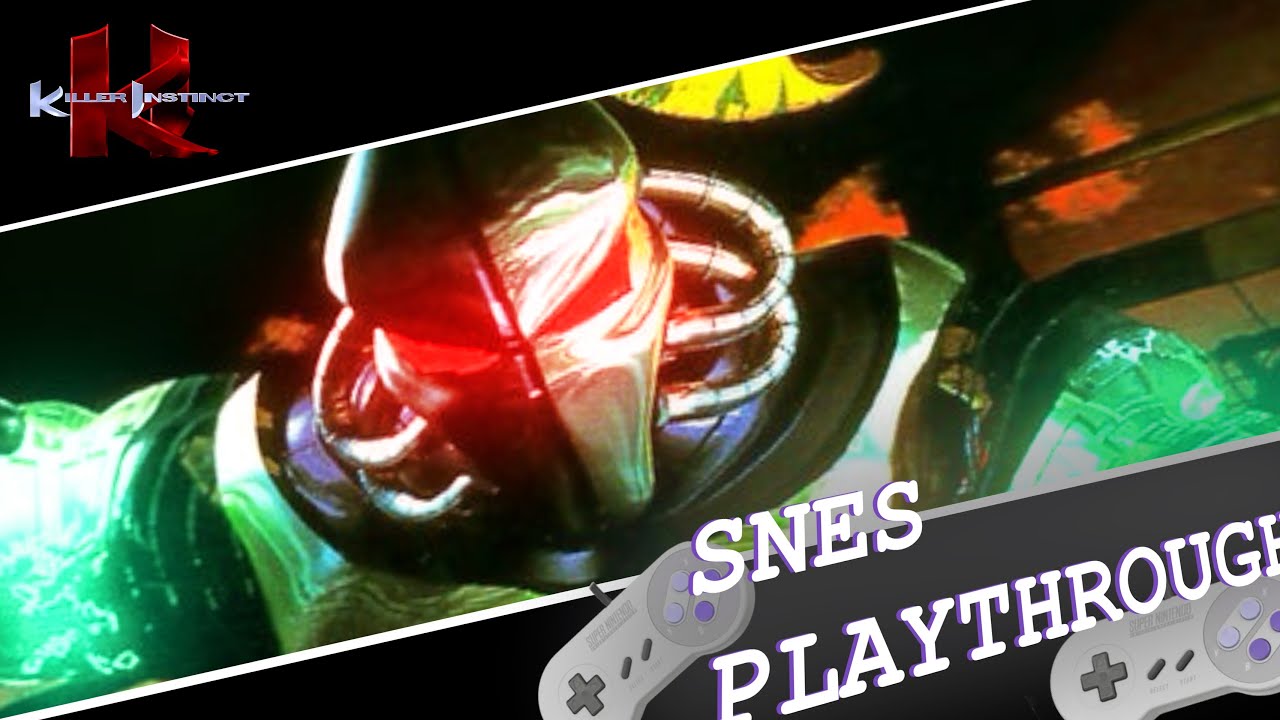 Killer Instinct (SNES) Fulgore Play-through