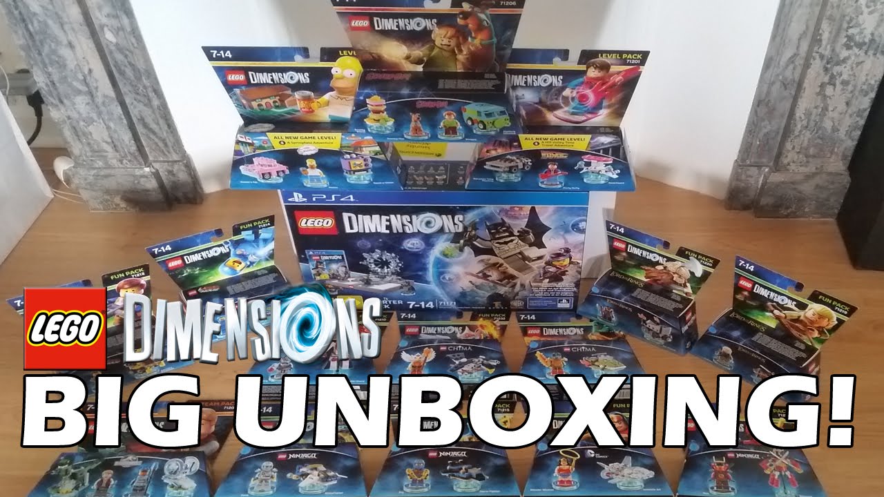 LEGO Dimensions UNBOXING!!!