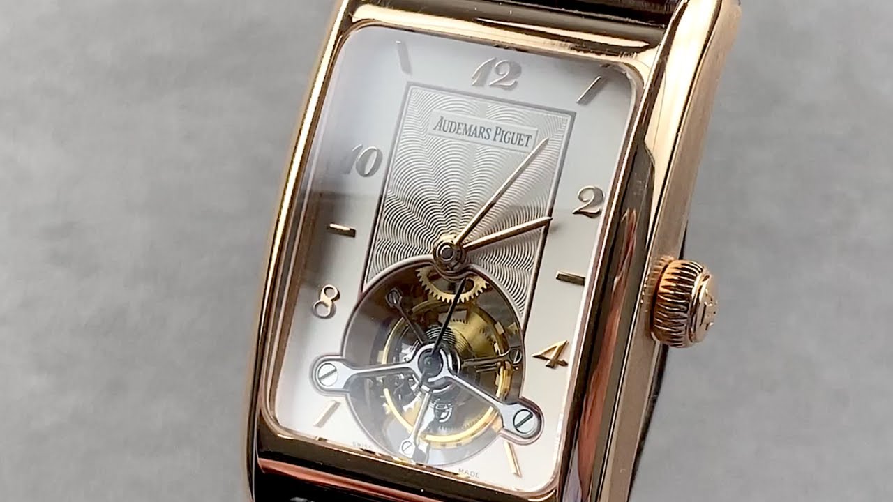Обзор часов Audemars Piguet Edward Piguet Tourbillon 25819OR/O/0009/01 Audemars Piguet