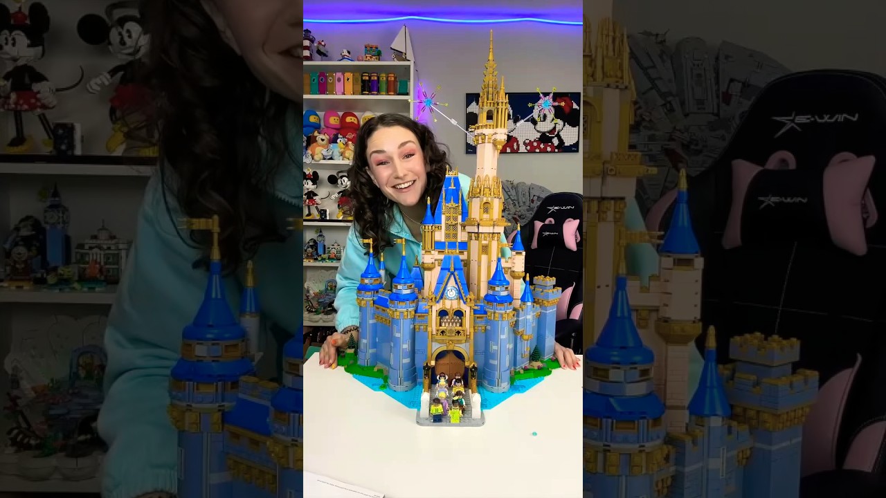 СТРОИМ ЗАМОК LEGO DISNEY! ✨