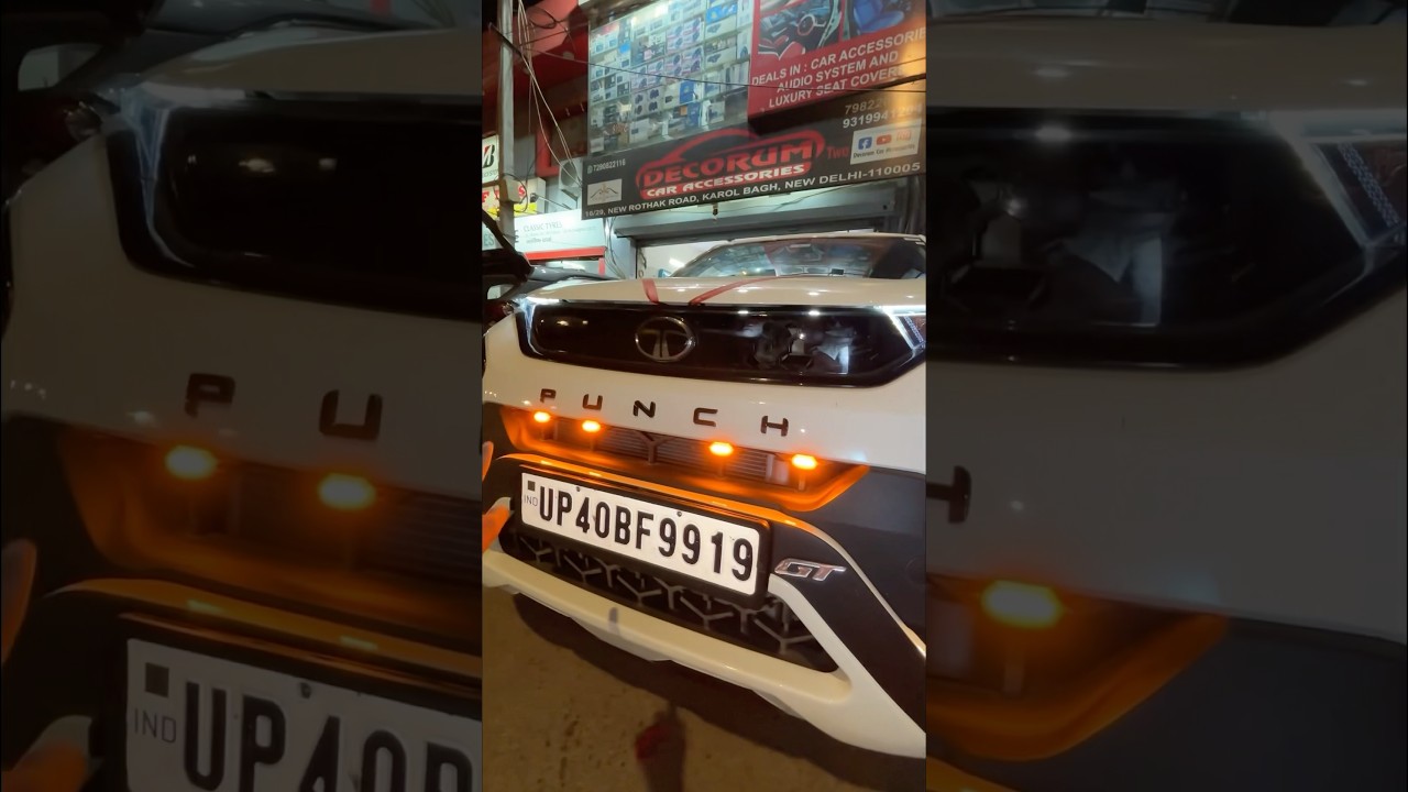 Tata Punch Modification Under ₹70K ✅ #tatapunch #punchmodified