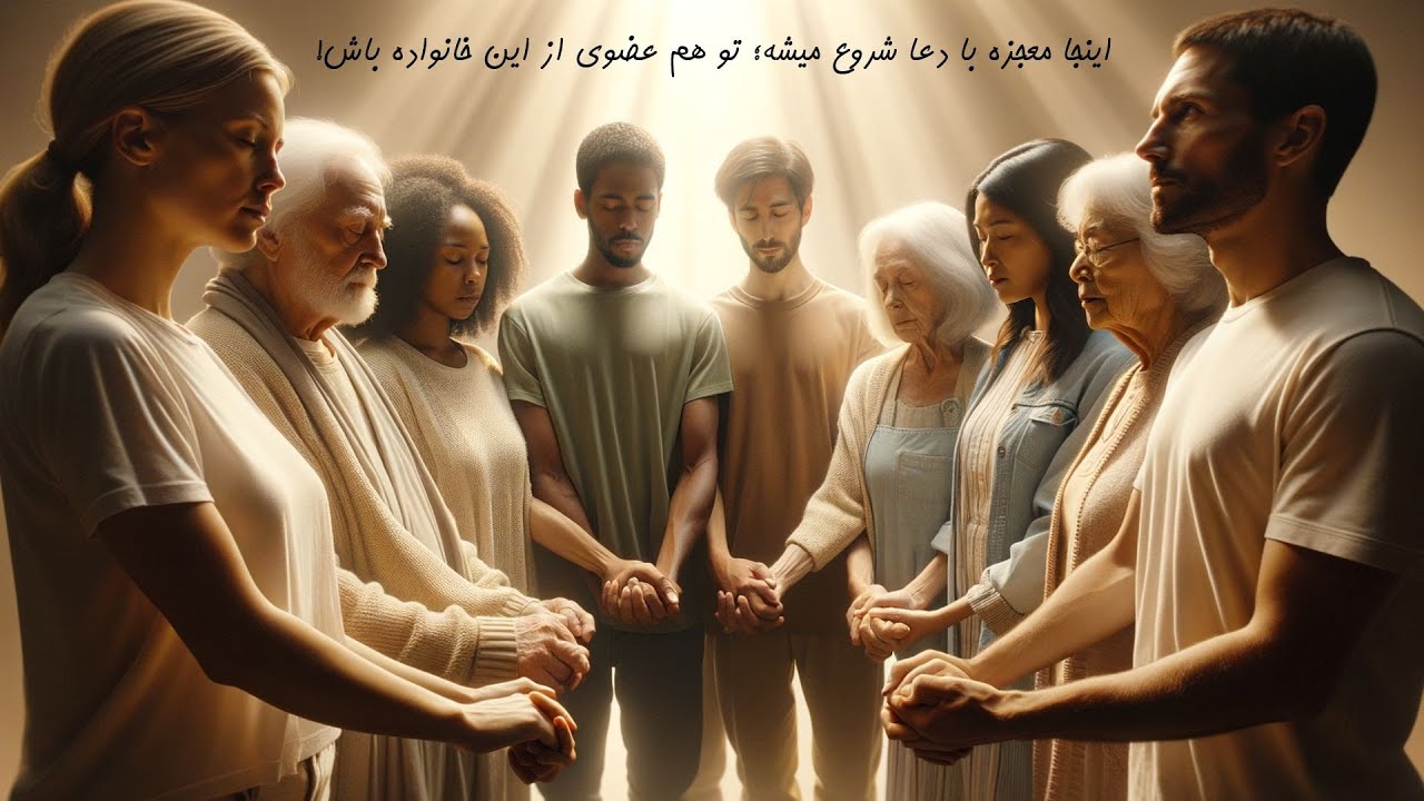 اینجا معجزه با دعا شروع میشه؛ تو هم عضوی از این خانواده باش!