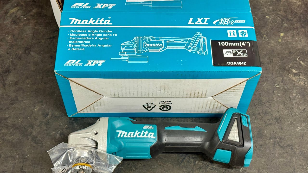 Unboxing the Makita DGA404 | Is This the Best Cordless Grinder in 2025?