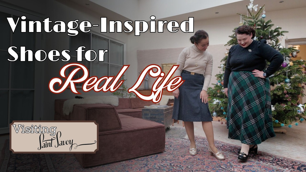 Vintage-Inspired Shoes for Real Life | Visiting Saint Savoy