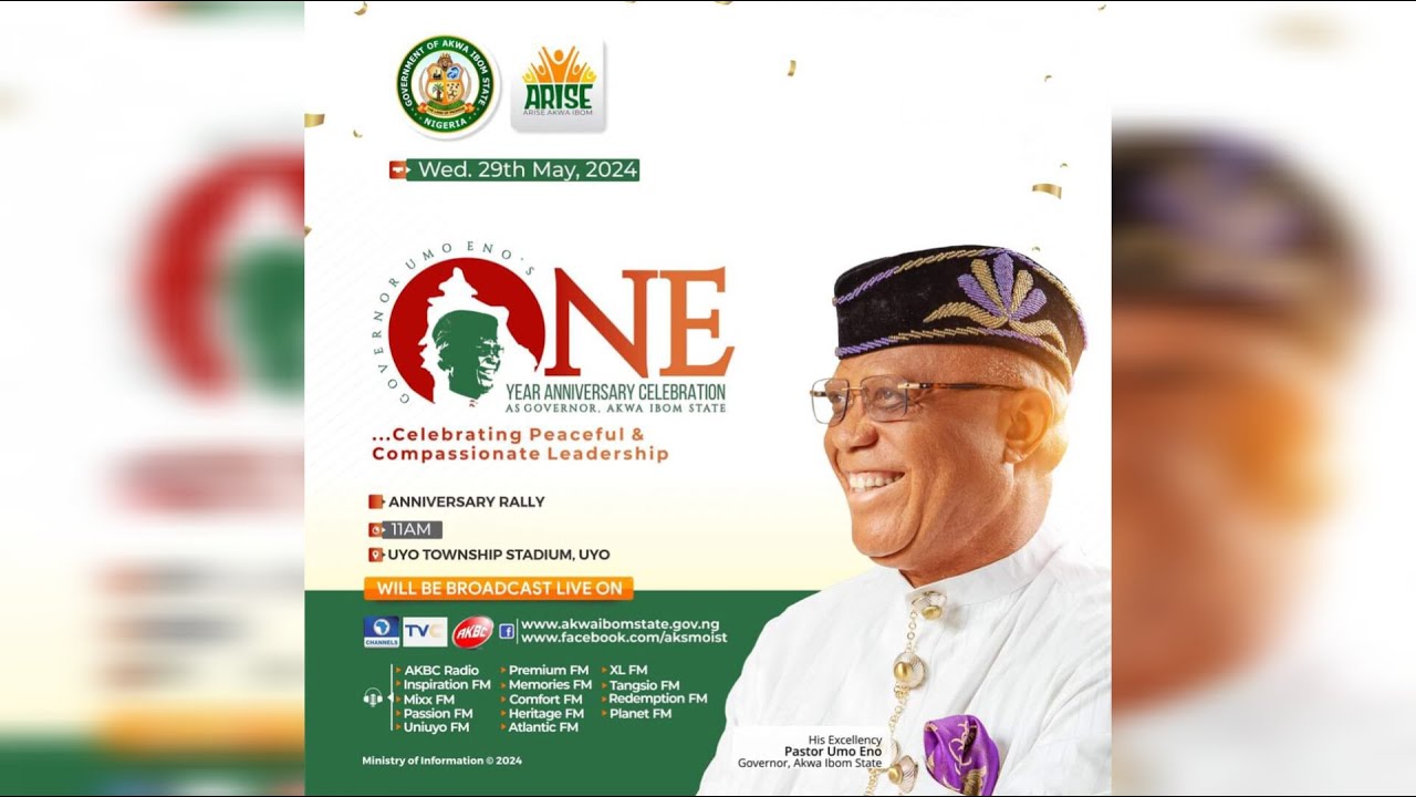 One-Year Anniversary Celebration of Gov. Umo Eno