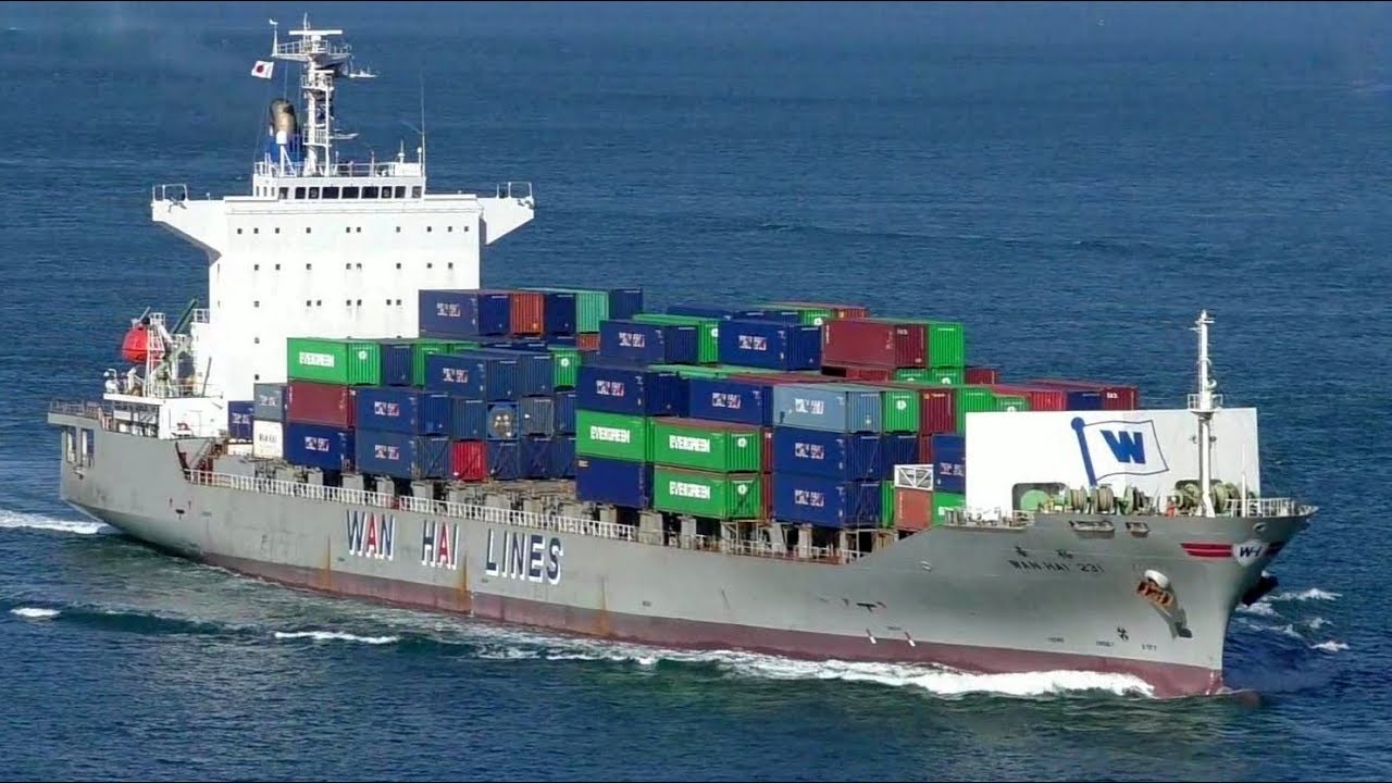 WAN HAI 231 - WAN HAI LINES container ship