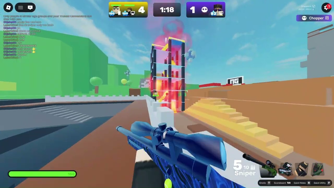 Roblox Rivals, BUT IT'S SNIPER ONLY!