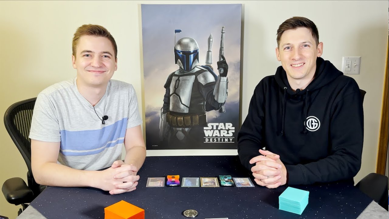 Star Wars Unlimited GAMEPLAY - Darth Vader VS Luke Skywalker