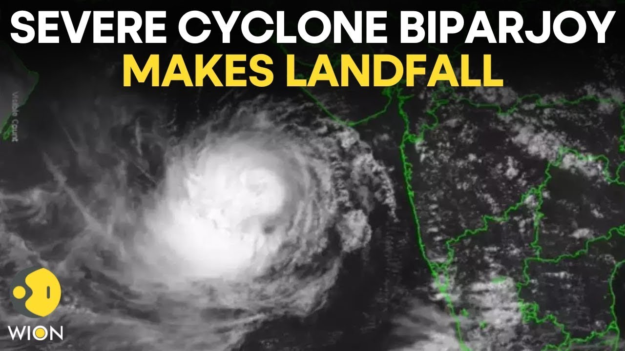 Cyclone Biparjoy LIVE: Cyclone Biparjoy moves to Rajasthan; red alert in Jalore, Barmer | WION LIVE