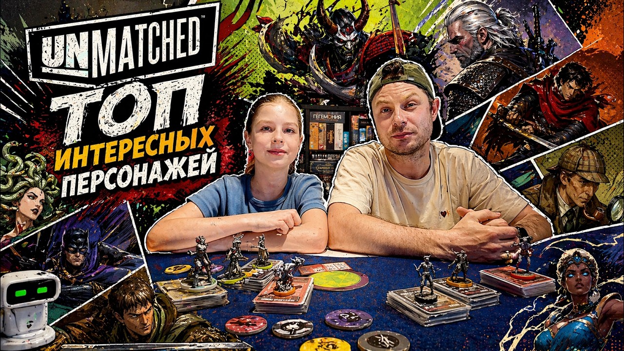 Unmatched Топ интересных персонажей