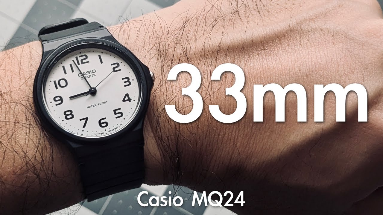 Минималистичные часы Casio (обзор Casio MQ24)
