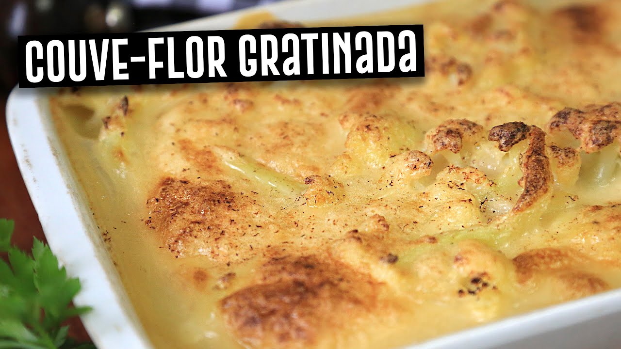 COUVE-FLOR GRATINADA DELICIOSA E ACESSÍVEL | SEM CASTANHA, SEM LEITE E SEM SOJA | TNM Vegg