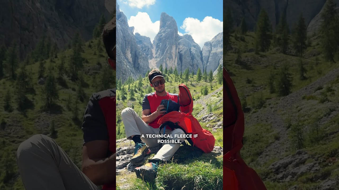 never forget this in your hiking backpack 🎒 #visittrentino #mountainguide #equipment #hike