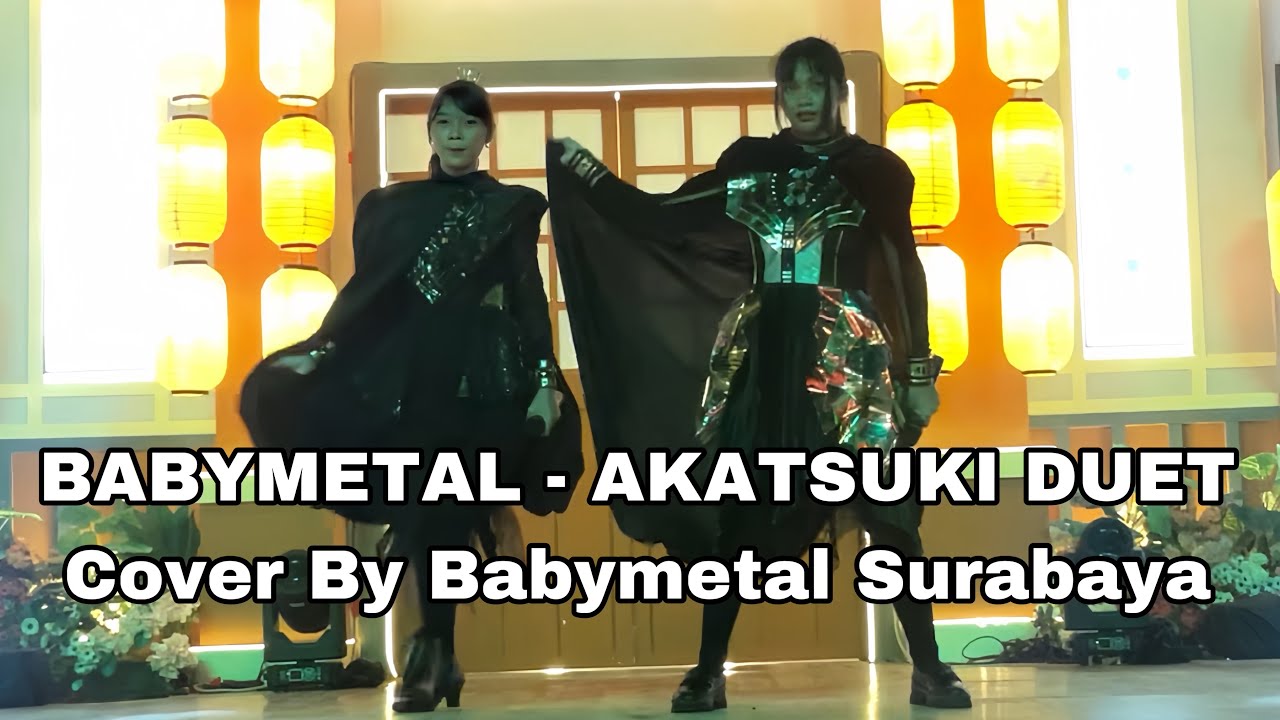 BABYMETAL - AKATSUKI (紅月アカツキ) Sing Cover by Babymetal Surabaya at Doraemon Spring Festival