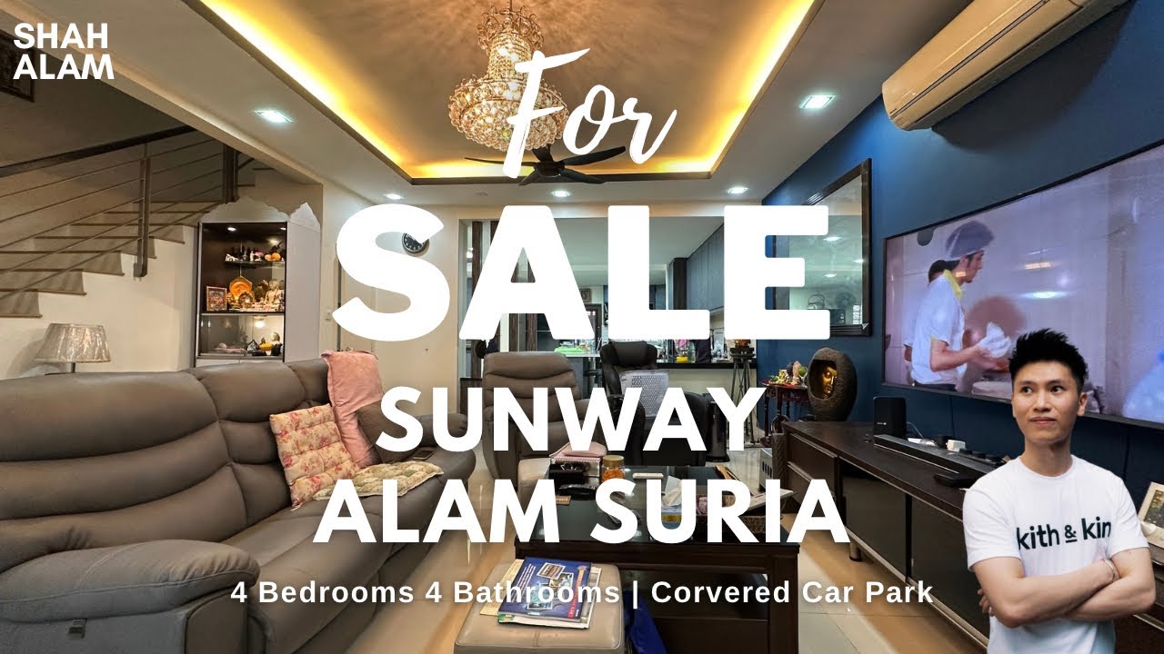 Sunway Alam Suria 2.5 Storey Terraced House For Sale - Modern Living in a Green Township