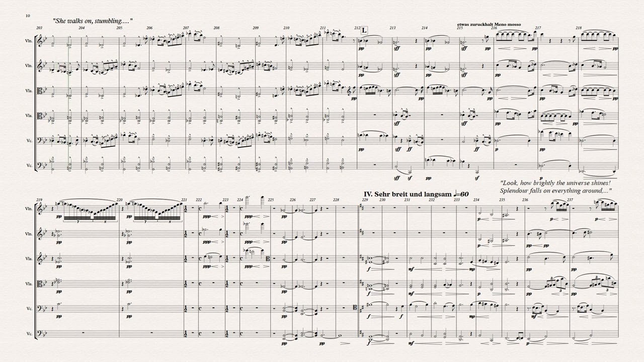 Schönberg, String Sextet 
