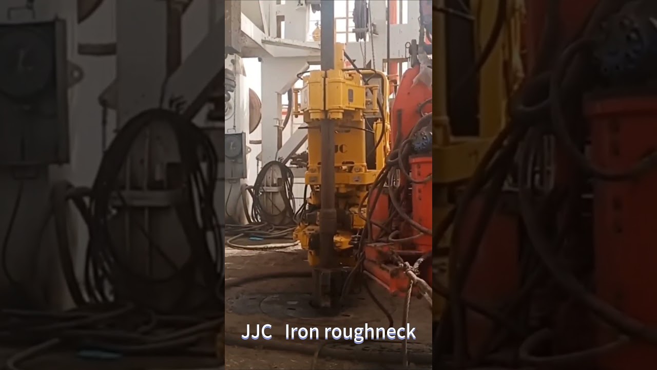 Brilliantly Executed! Witness How the Iron Driller Masters His Trade＃ iron roughneck ＃oil