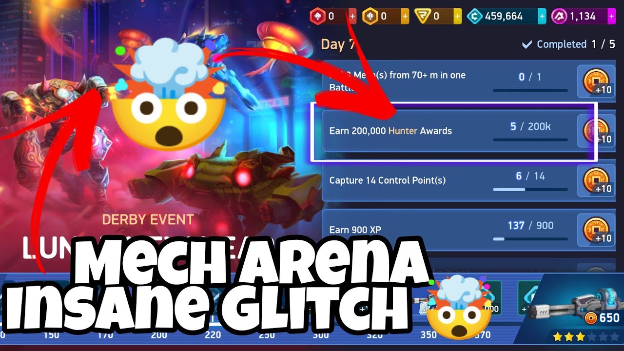 Mech Arena ⚡ Insane Glitch 🤯| New Glitch 🥲 As always 😂😅|