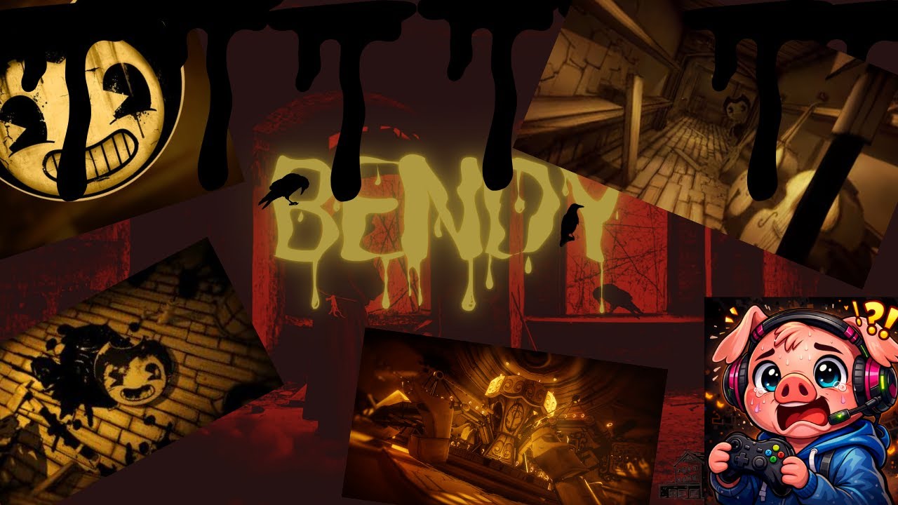 Bendy's  servant almost got me.Bendy and the Ink Machine (part 3)