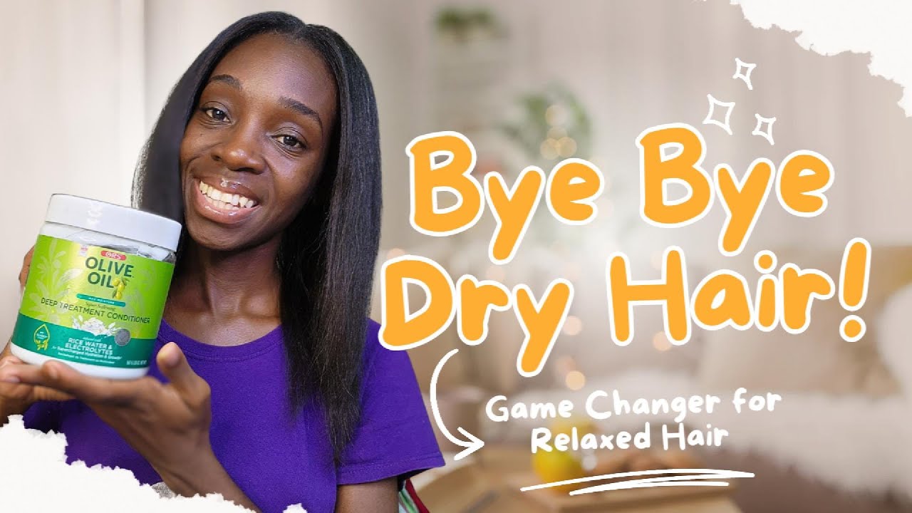 Is This The Best Deep Conditioner for Relaxed Hair? I tried it so you don't have to!! | Relaxed Hair