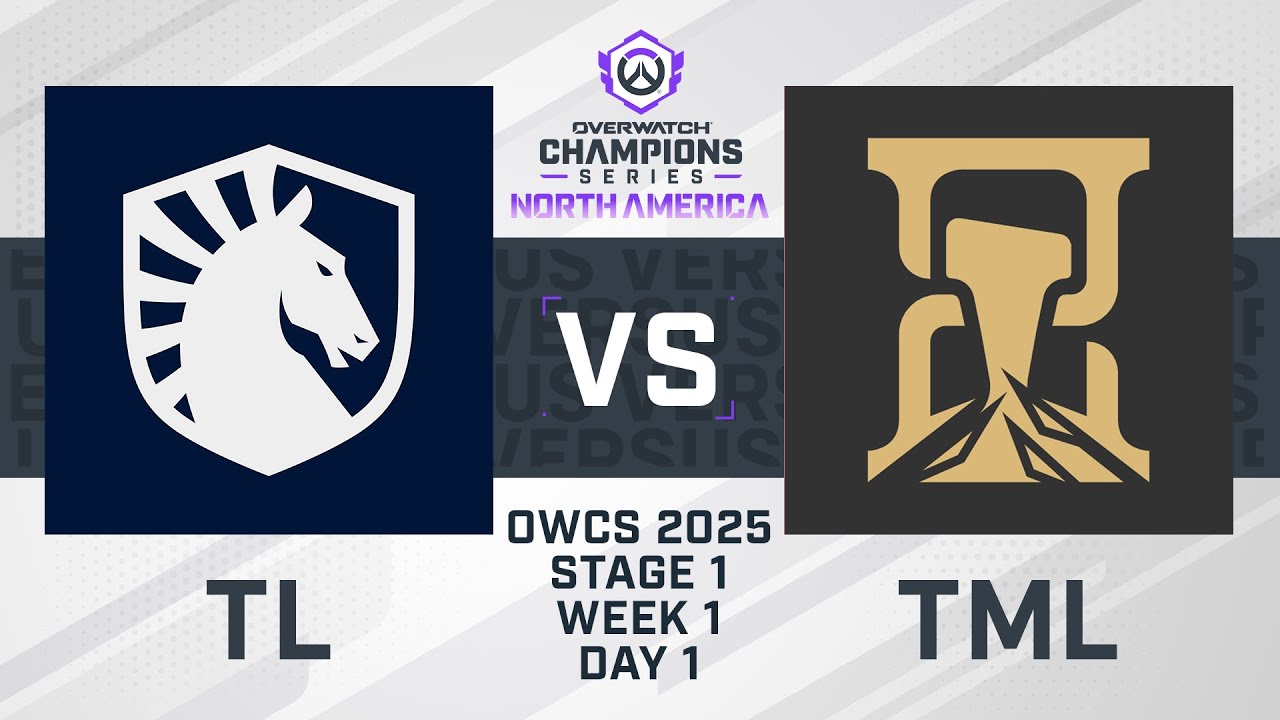 Team Liquid vs Timeless | OWCS 2025 NA | Stage 1 Week 1 Day 1