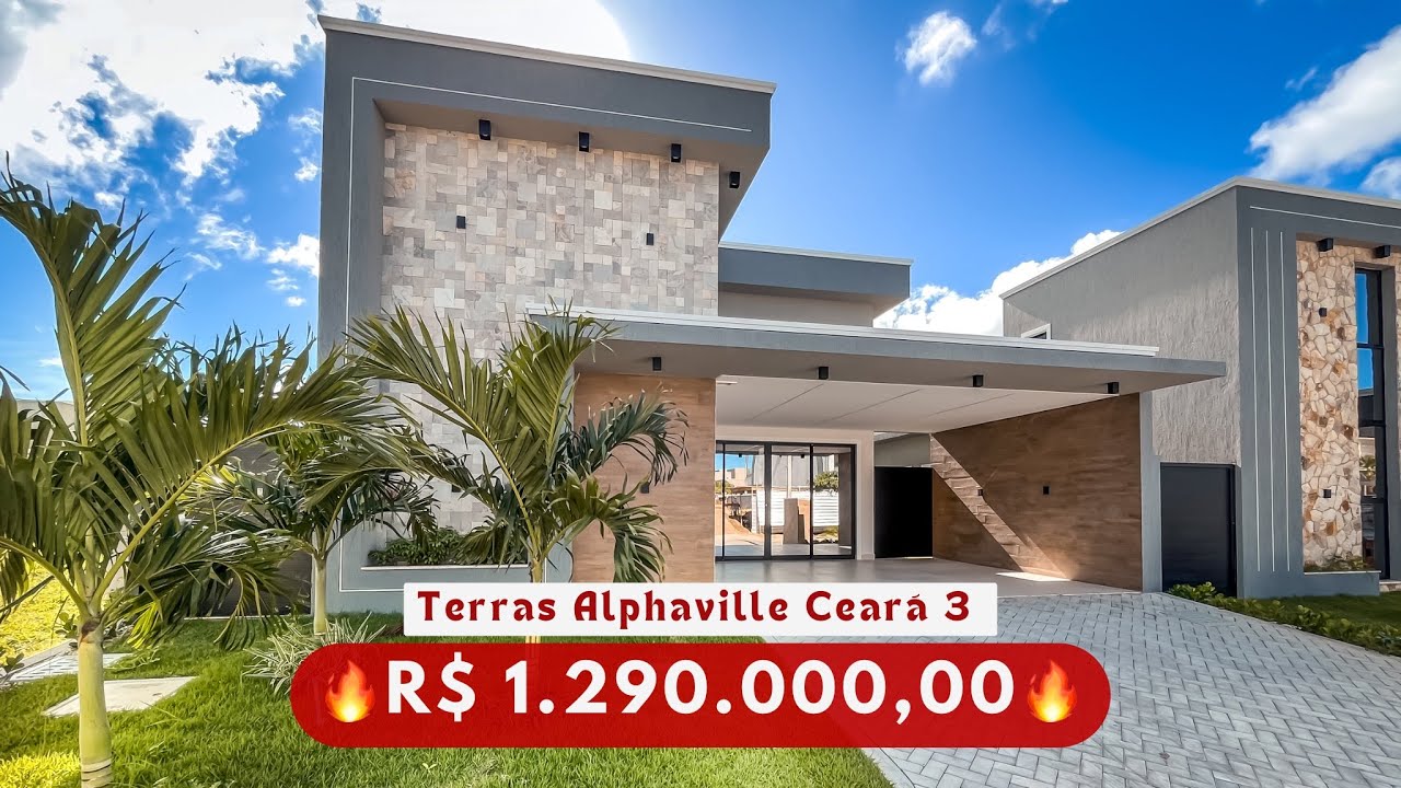 Prática e Aconchegante 🥰 Casa Térrea na Cidade Alpha | Terras Alpha Ceará