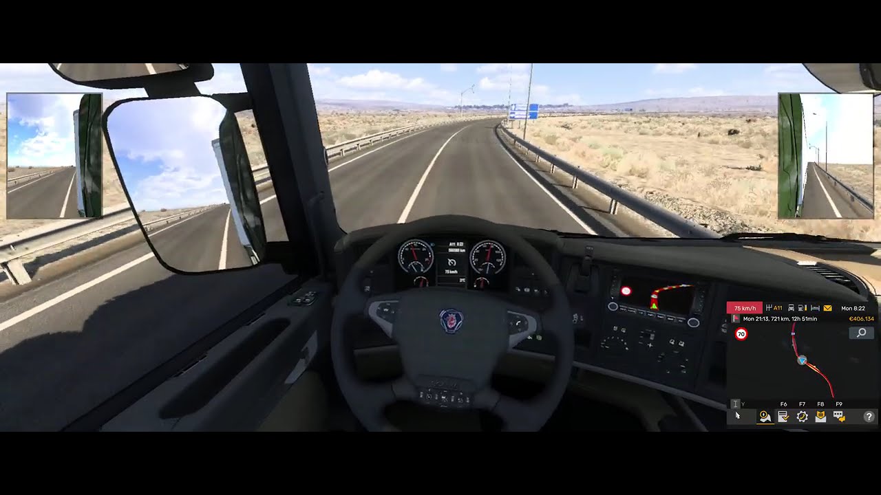 ETS 2 - Quick Job - Aktau (KZ)  - Kulsary (KZ) - Convoy - ProMods 2.80
