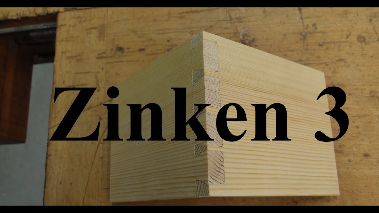 Einfache Zinken 3.) Das Ausarbeiten (Vom Für und Wider der Laubsägen)