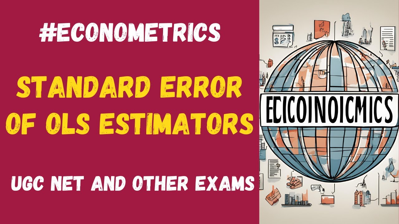 Standard Error Of OlS Estimators| #netjrf #economics #jrf #ugc #ugcnet