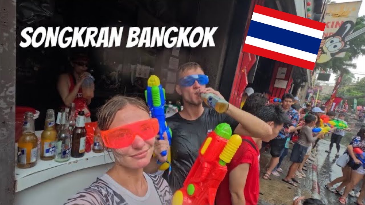 СОНГКРАН — КРУПНЕЙШАЯ В МИРЕ ВОДНАЯ БИТВА В БАНГКОКЕ / ФЕСТИВАЛЬ S2O 🎊🇹🇭