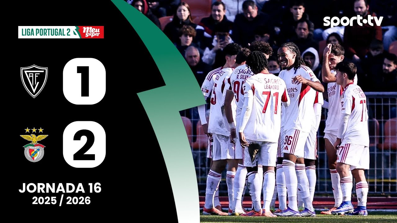 Resumo: Académico 1-2 Benfica B - Liga Portugal Meu Super | sport tv