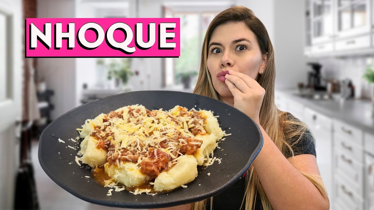 NHOQUE DE BATATA - MASSA FÁCIL E RÁPIDA