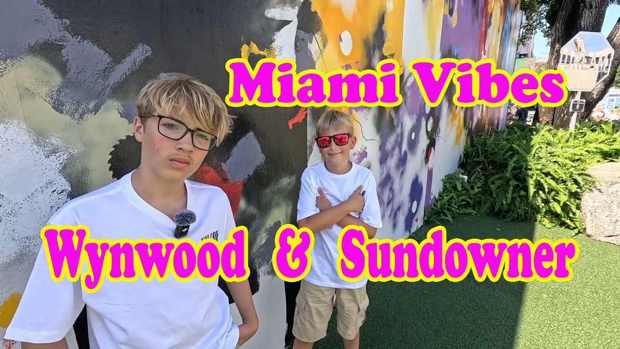 ✨ Miami Vibes – Wynwood Walls, Little Havana & Sundowner im Rusty Pelican | Sunkissed Family