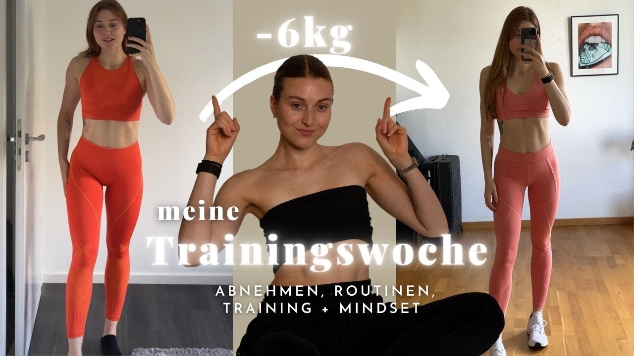 vlog 11: Meine TRAININGSWOCHE // So habe ich 6kg abgenommen I Mindset, Tipps und Motivation