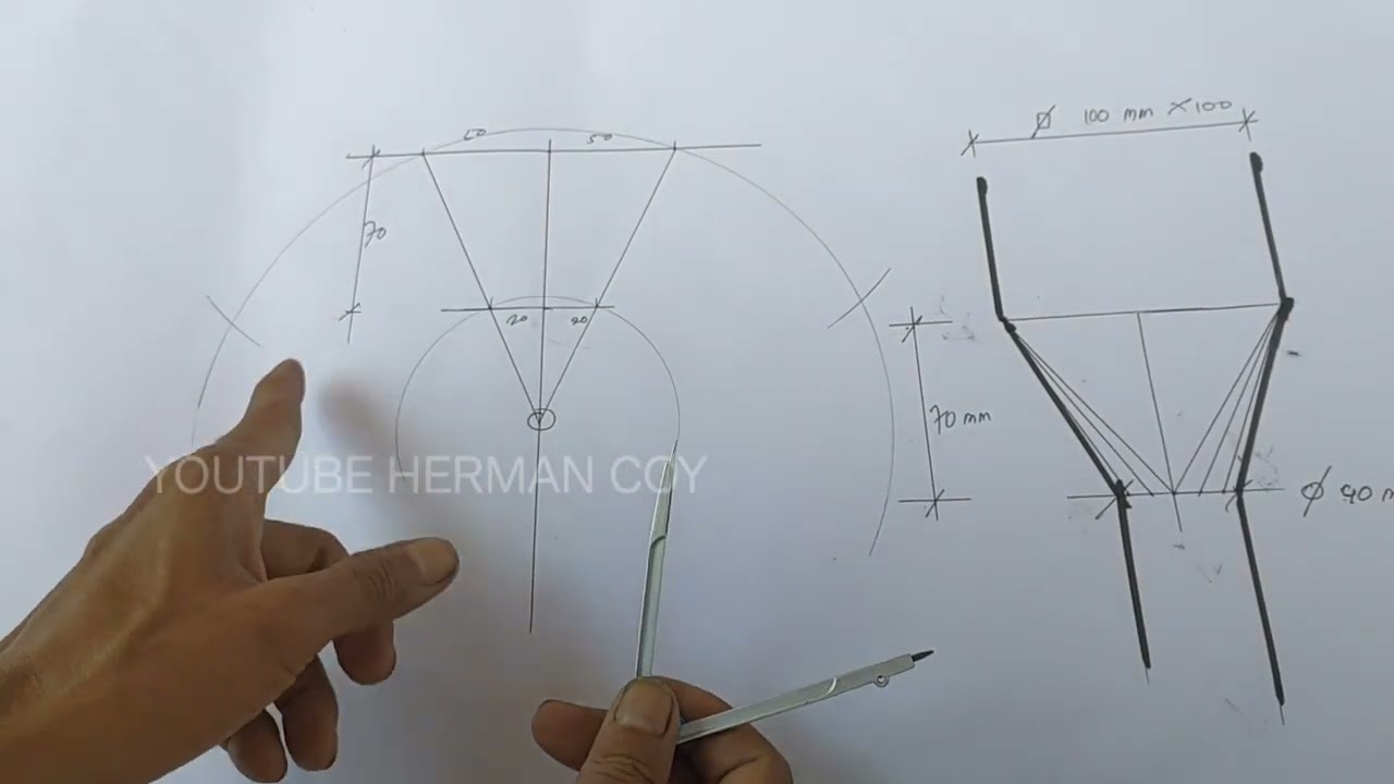 Rumus buat transisi ducting