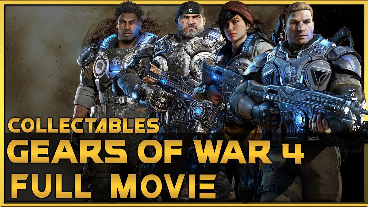 Gears of War 4 (PC) - Full Campaign Walkthrough - All Collectables - 1440p 60fps
