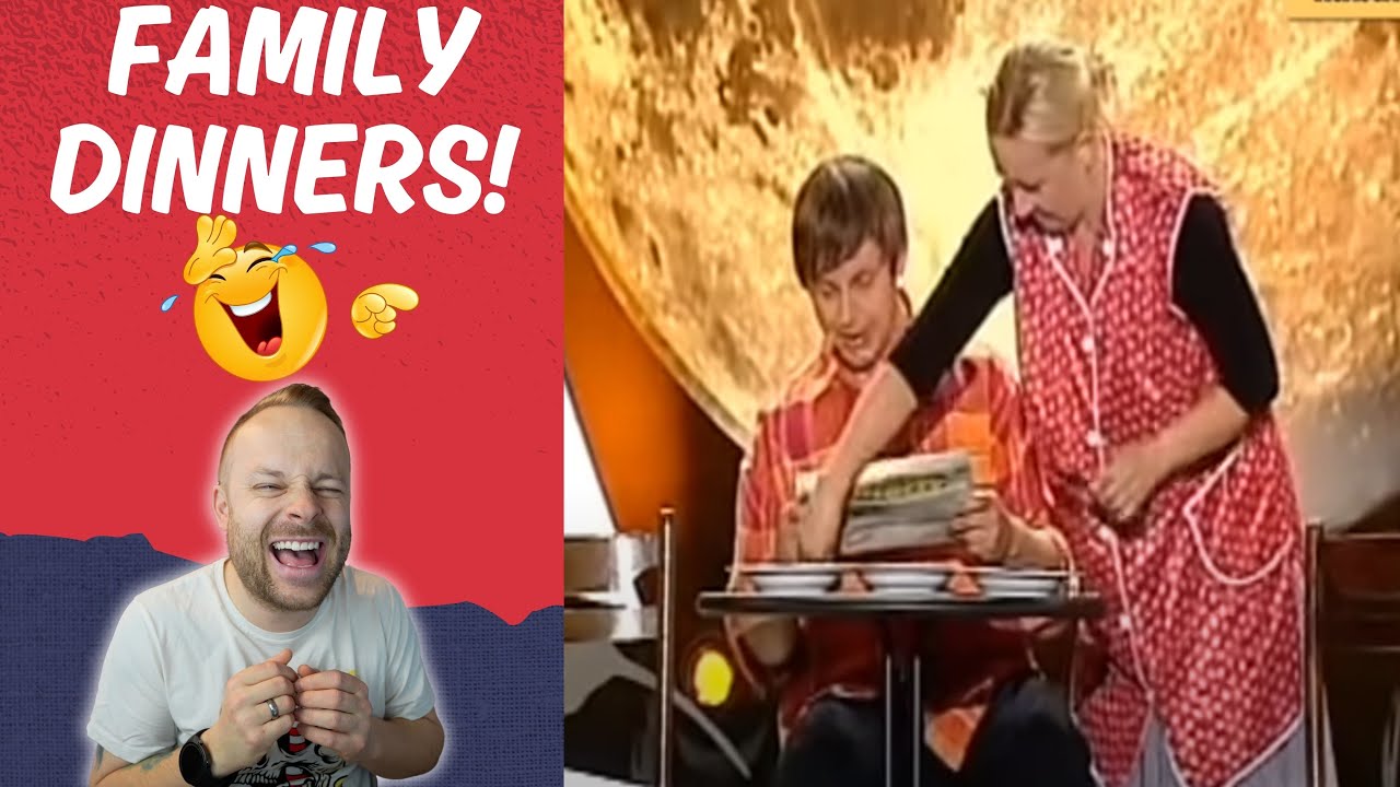 Englishman Reacts to... Polish Kabaret Jurki - Obiad / Dinner