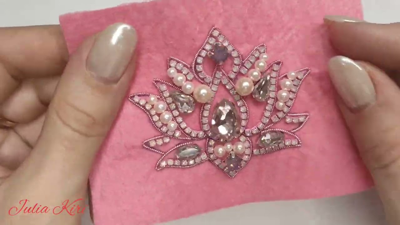 МК брошь Лотос