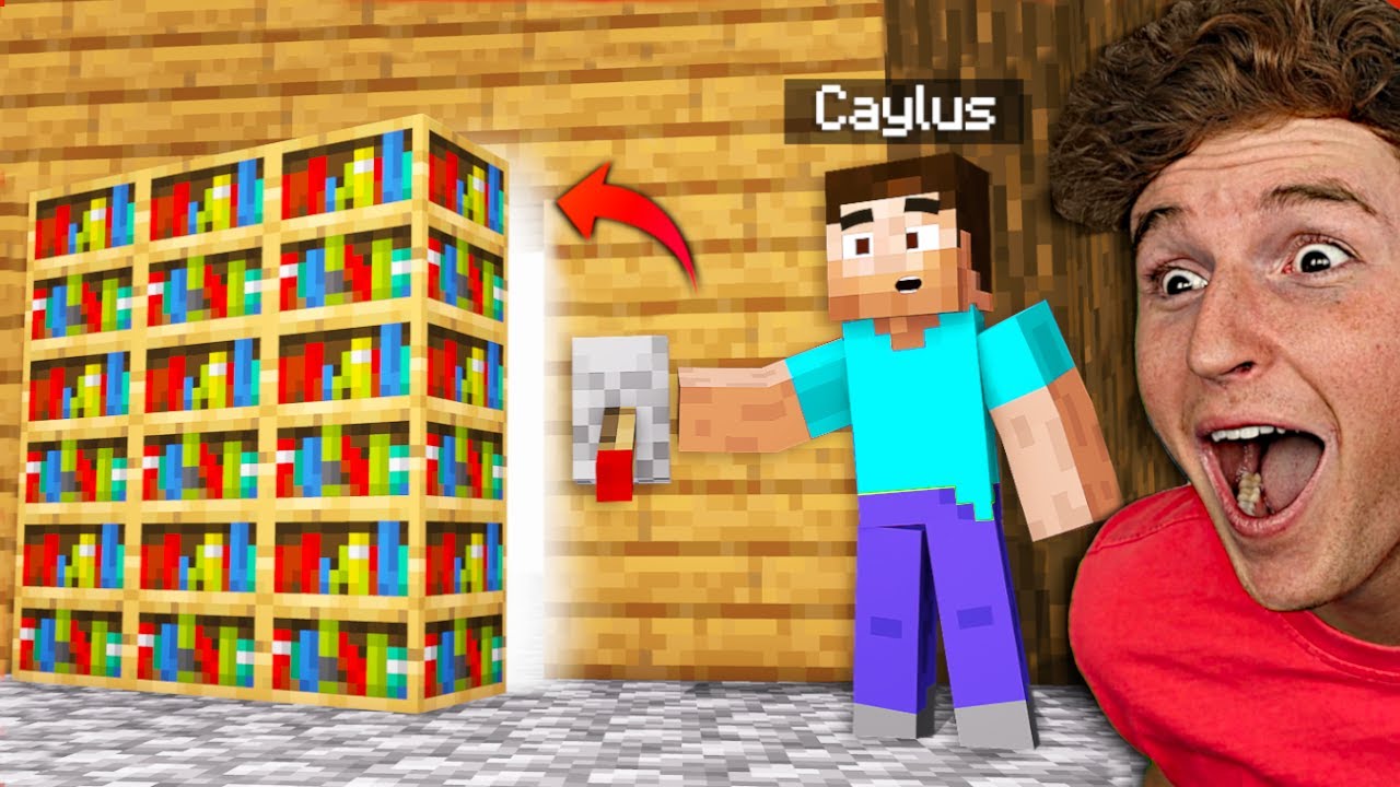Я построил СЕКРЕТНУЮ БАЗУ с МОДАМИ в доме моего друга.. (Minecraft)