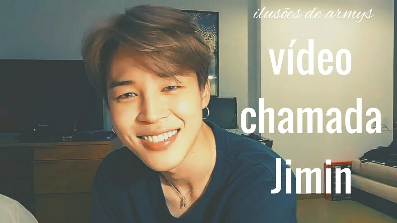 Imagine jimin vídeo chamada
